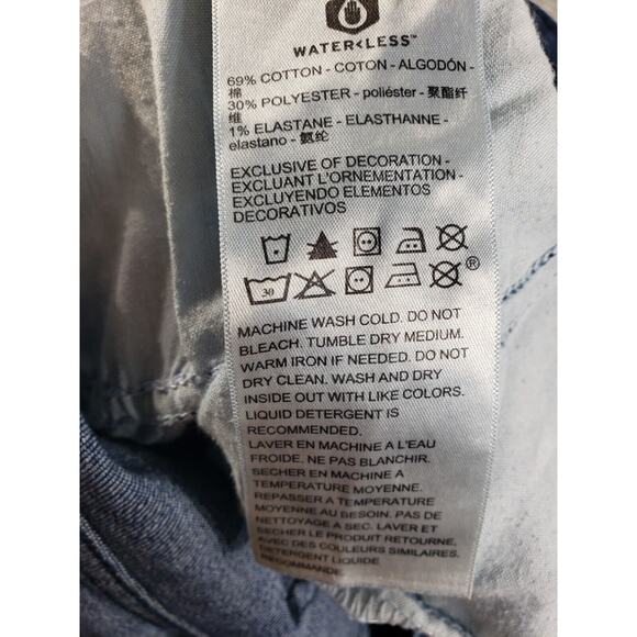 Levi's Jeans Women's 10 Blue Denim Mid Rise Bootcut Cotton Stretch 30x32 - Picture 13 of 15